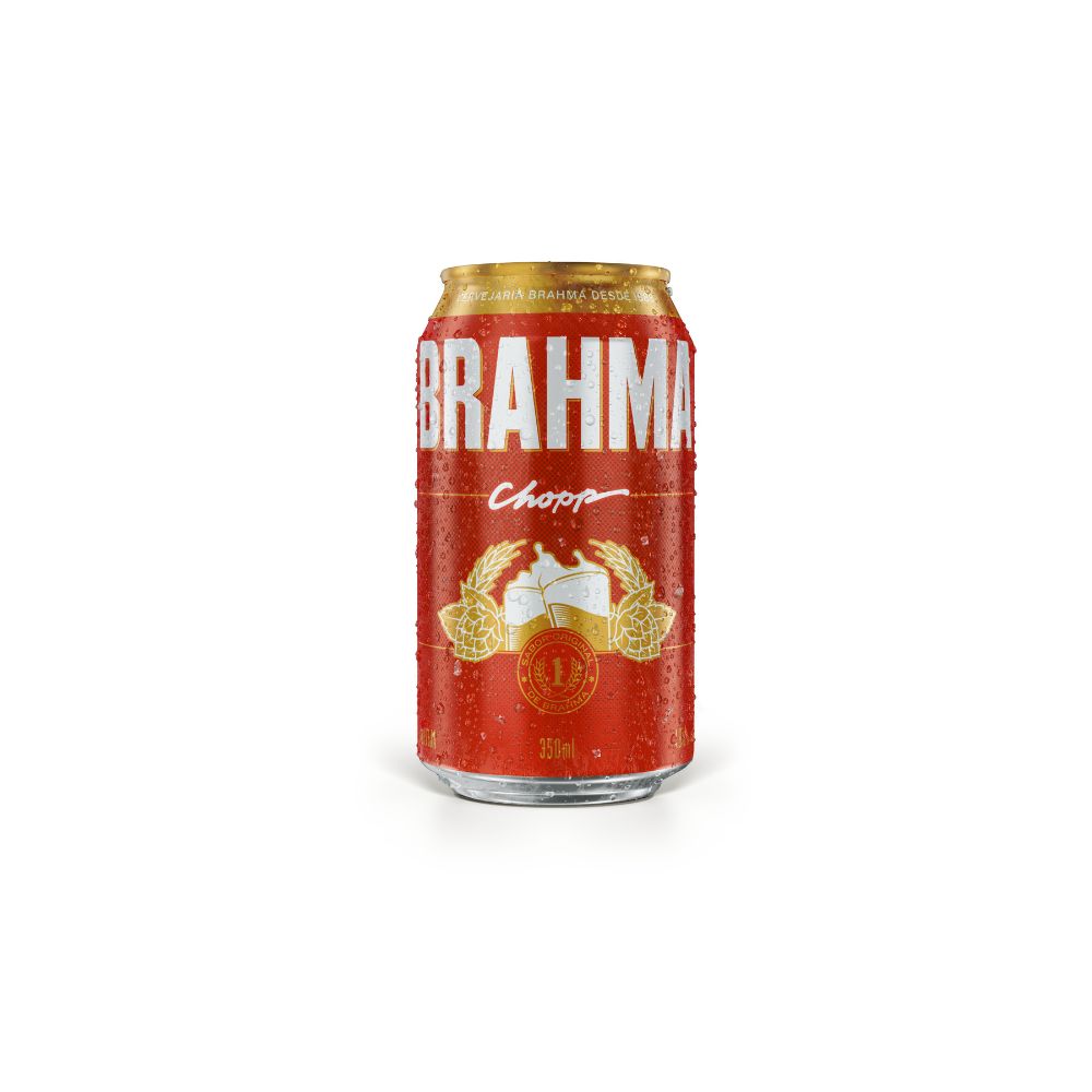 BRAHMA CHOPP LATA 350ML