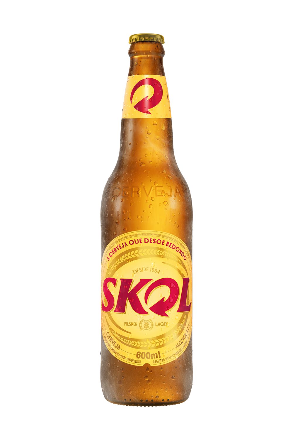 SKOL PILSEN GARRAFA 600ML