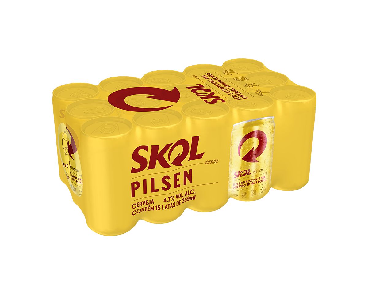 SKOL - 15UNI FARDO 269ML