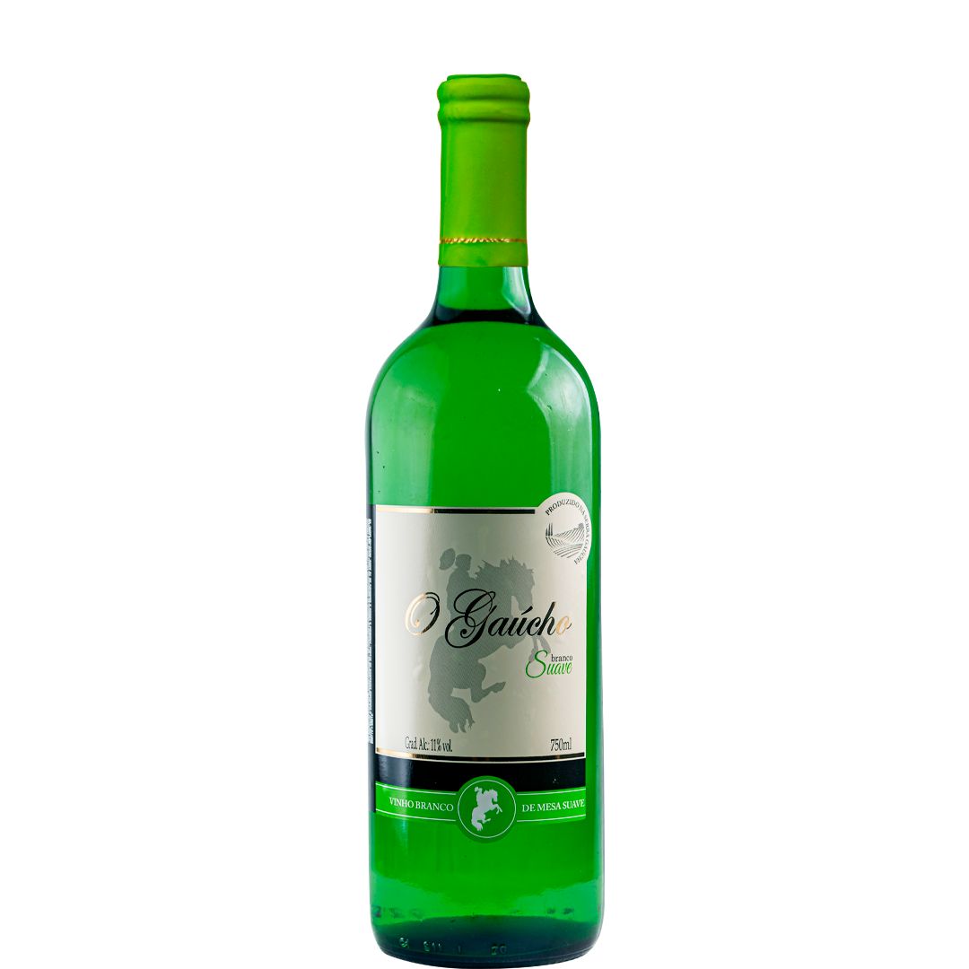 VINHO GAUCHO SUAVE VERDE 750ML