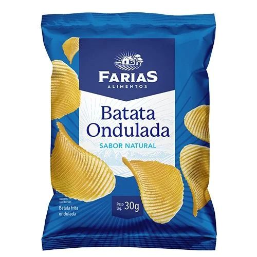batata ondulada azul 30g